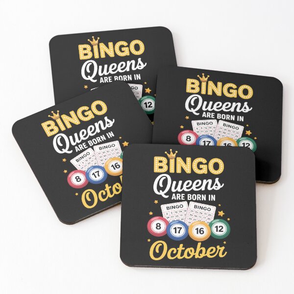 Item preview, BINGO Queens are born in October designed and sold by jkrphoto.