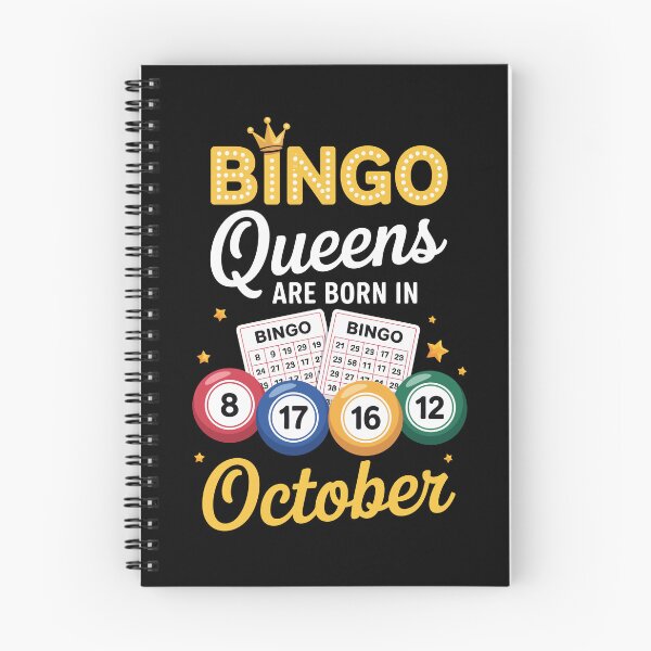 Item preview, BINGO Queens are born in October designed and sold by jkrphoto.