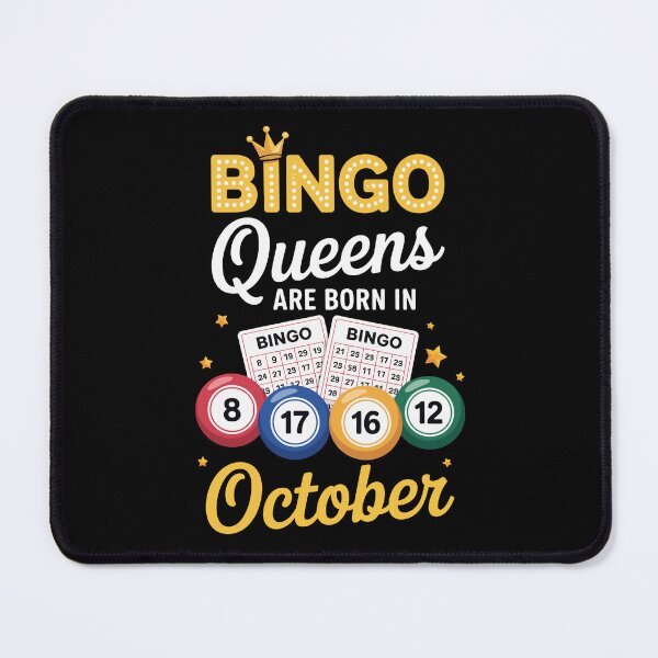 Item preview, BINGO Queens are born in October designed and sold by jkrphoto.
