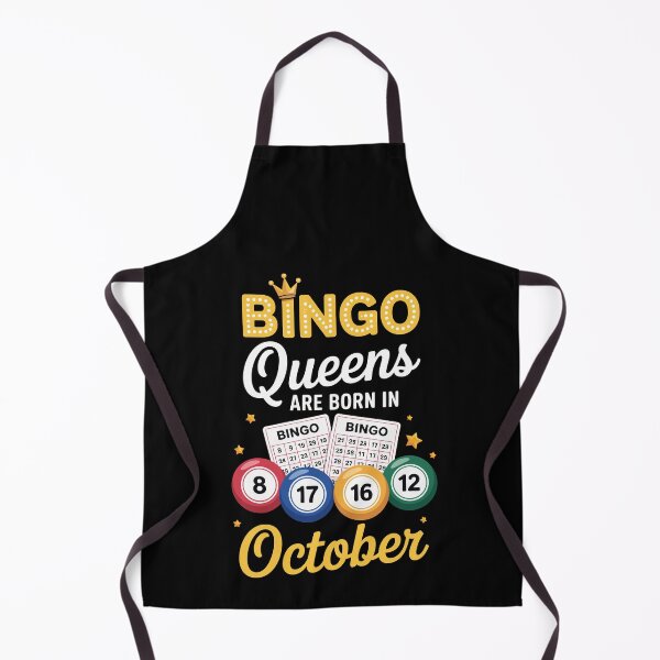 Item preview, BINGO Queens are born in October designed and sold by jkrphoto.