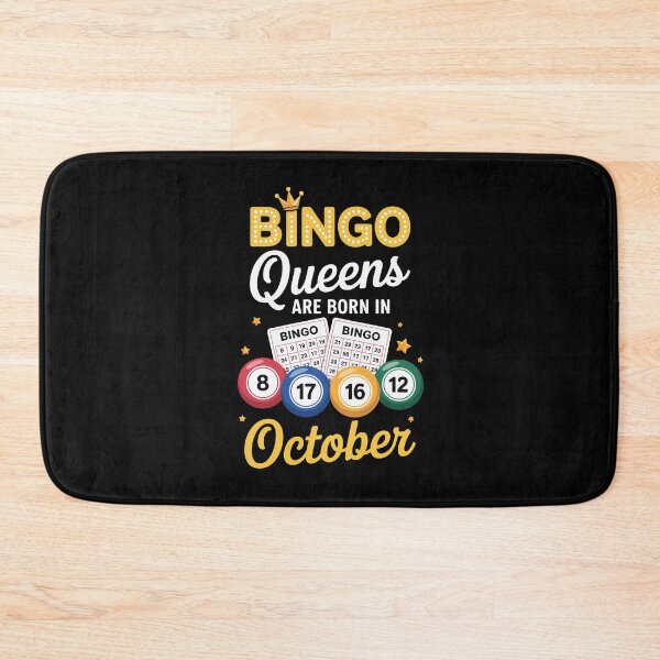 Item preview, BINGO Queens are born in October designed and sold by jkrphoto.