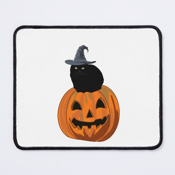 Item preview, Halloween Cat and Pumpkin designed and sold by Creative Viewpoint.
