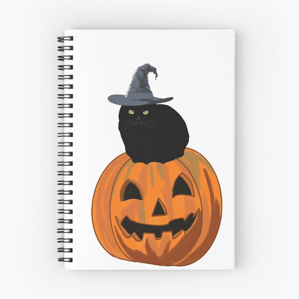Item preview, Halloween Cat and Pumpkin designed and sold by Creative Viewpoint.