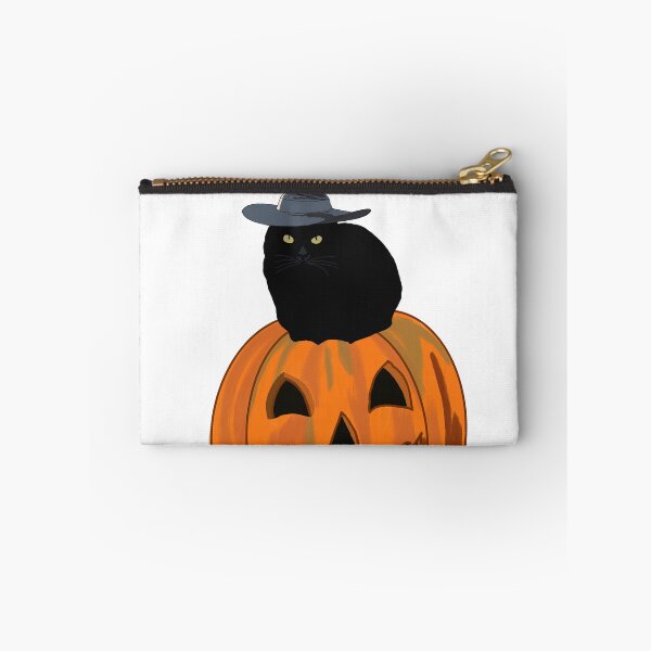 Item preview, Halloween Cat and Pumpkin designed and sold by Creative Viewpoint.