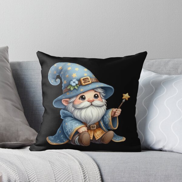 Item preview, Charming Little Wizard with Wand designed and sold by Fillthegoat.