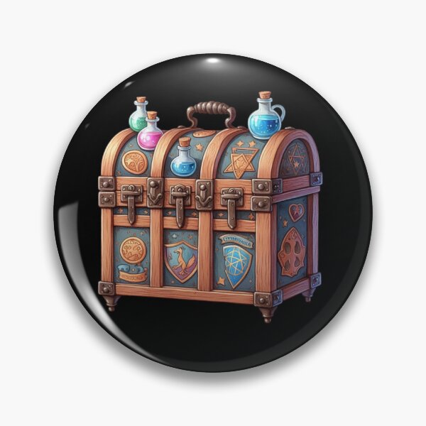 Item preview, Magical Chest with Potions designed and sold by Fillthegoat.