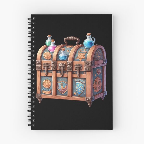 Item preview, Magical Chest with Potions designed and sold by Fillthegoat.