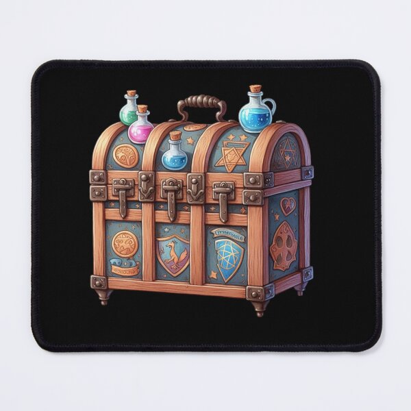 Item preview, Magical Chest with Potions designed and sold by Fillthegoat.
