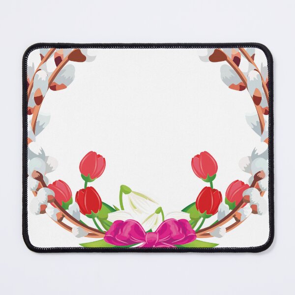 Item preview, Spring frame with flowers designed and sold by Zhanna LL.