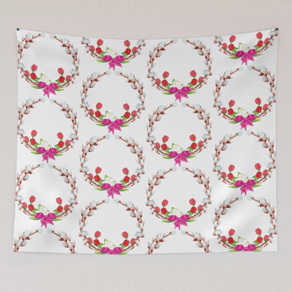 Item preview, Spring frame with flowers designed and sold by Zhanna LL.