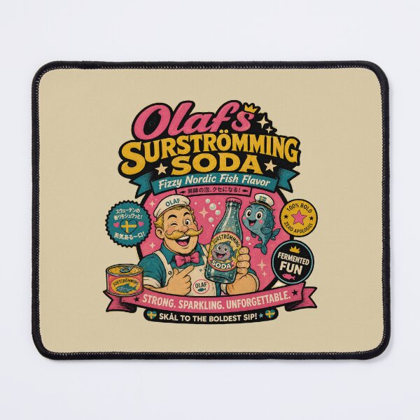 Item preview, Olaf’s Surströmming Soda – Fizzy Nordic Fish Flavor designed and sold by obstinator.