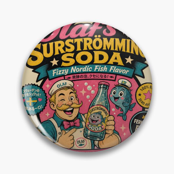 Item preview, Olaf’s Surströmming Soda – Fizzy Nordic Fish Flavor designed and sold by obstinator.