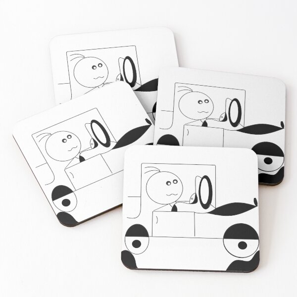 Item preview, Stickman car illusion designed and sold by Kimmy and Zamiah Art.