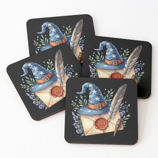 Item preview, Magical Letter with Wizard Hat designed and sold by Fillthegoat.