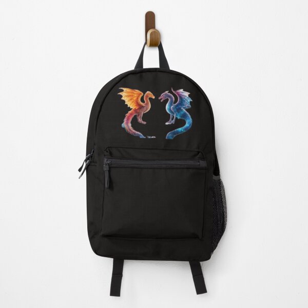 Item preview, Cosmic Fire And Ice Twin Dragons designed and sold by Funnygiftsstudio .