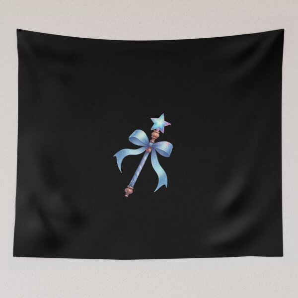Item preview, Sparkling Star Wand with Ribbon designed and sold by Fillthegoat.