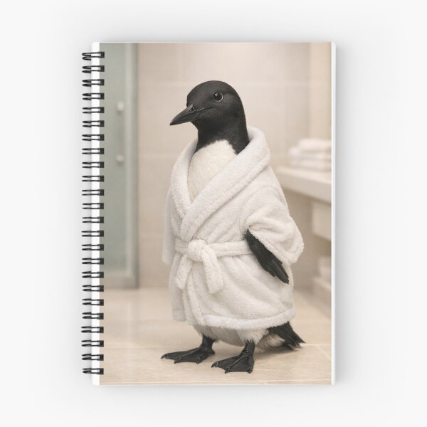 Item preview, Cozy Bathrobe Guillemot designed and sold by Sillytoe.