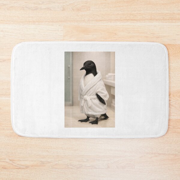 Item preview, Cozy Bathrobe Guillemot designed and sold by Sillytoe.