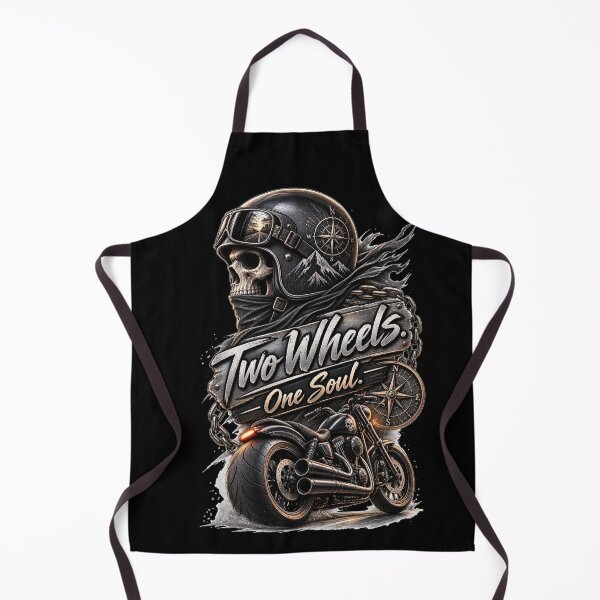 Item preview, Two Wheels One Soul Biker designed and sold by Wild Ink Studio by Barbara.