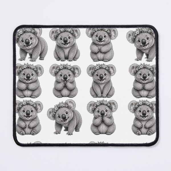 Item preview, Adorable Quirkiest, Fluffiest Koalas designed and sold by BRETT'S ART STUDIO.