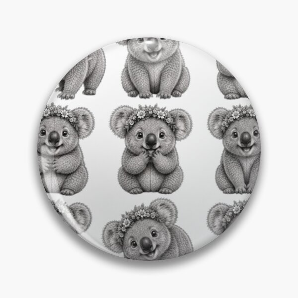 Item preview, Adorable Quirkiest, Fluffiest Koalas designed and sold by BRETT'S ART STUDIO.