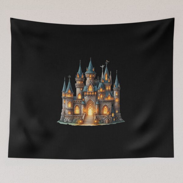 Item preview, Enchanted Evening Castle designed and sold by Fillthegoat.
