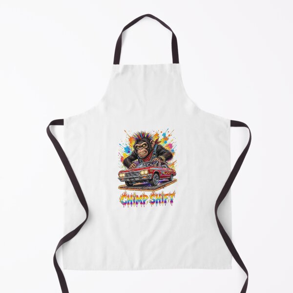 Item preview, WWA Chimp Shift Punk Rock Monkey Lowrider Graphic designed and sold by WeirdWheeledArt.