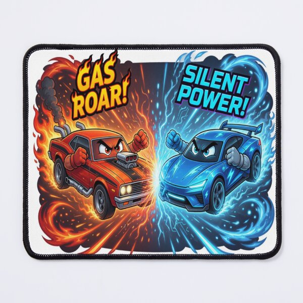 Item preview, Muscle Electric Car Rivalry designed and sold by Imaginarium of Chaos falcon88 .