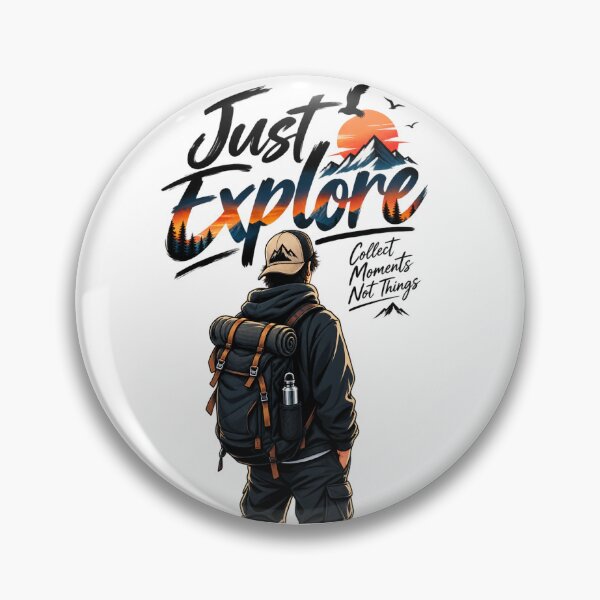Item preview, Just Explore – Adventure Travel & Outdoor Shirt designed and sold by WAJIHLZ.