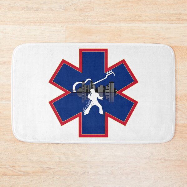 Item preview, Memphis Fire Department Skyline Elvis Guitar Star of Life designed and sold by FireEMSDesigns.