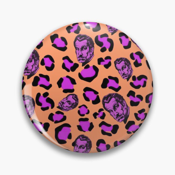 Item preview, Cheetah Print of the Vincent Price on Orange designed and sold by calypso-designs.
