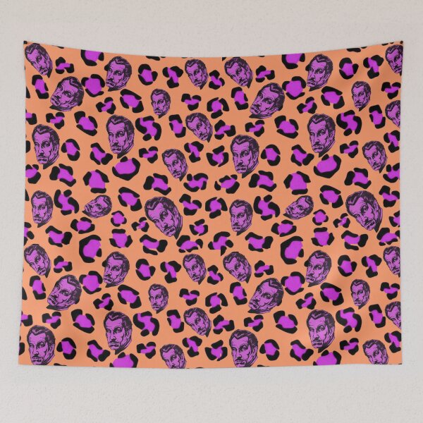 Item preview, Cheetah Print of the Vincent Price on Orange designed and sold by calypso-designs.