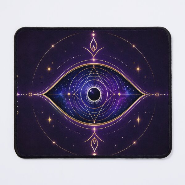 Item preview, The Indigo Eye – Third Eye Sacred Geometry designed and sold by SacredLensV.