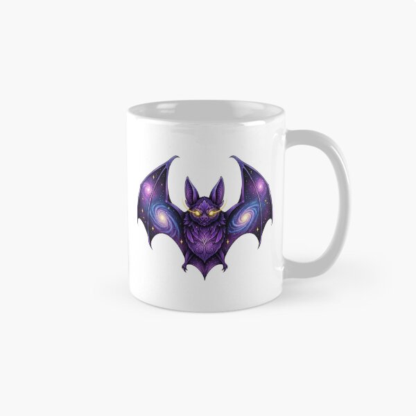 Item preview, Cosmic Galaxy Bat - Celestial Magic & Purple Bat Vector designed and sold by Polarisofficial.
