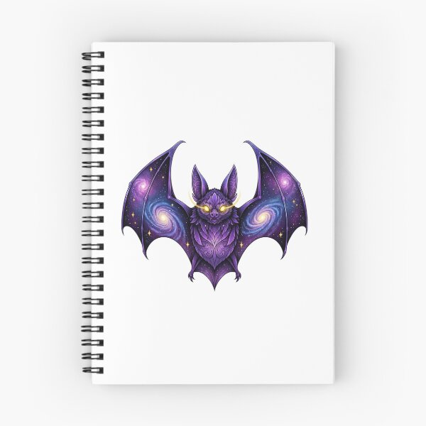 Item preview, Cosmic Galaxy Bat - Celestial Magic & Purple Bat Vector designed and sold by Polarisofficial.
