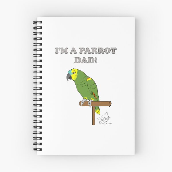 Item preview, I'm a Parrot DAD Male Blue-fronted Amazon designed and sold by Laughing Parrot Studio.