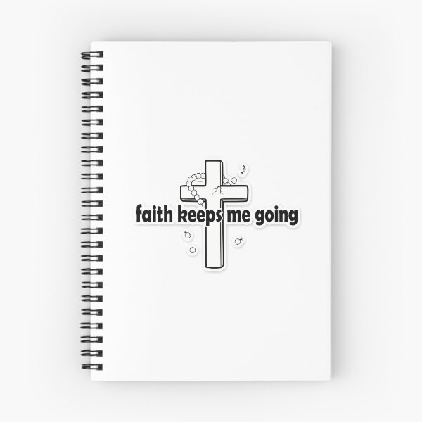 Item preview, Faith Keeps Me Going Minimalist Symbol designed and sold by NiftyWrx.
