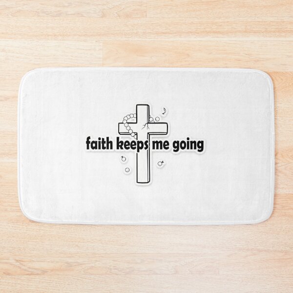 Item preview, Faith Keeps Me Going Minimalist Symbol designed and sold by NiftyWrx.
