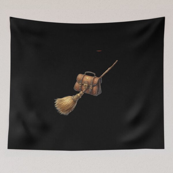 Item preview, Leather Bag Broomstick Hybrid designed and sold by Fillthegoat.
