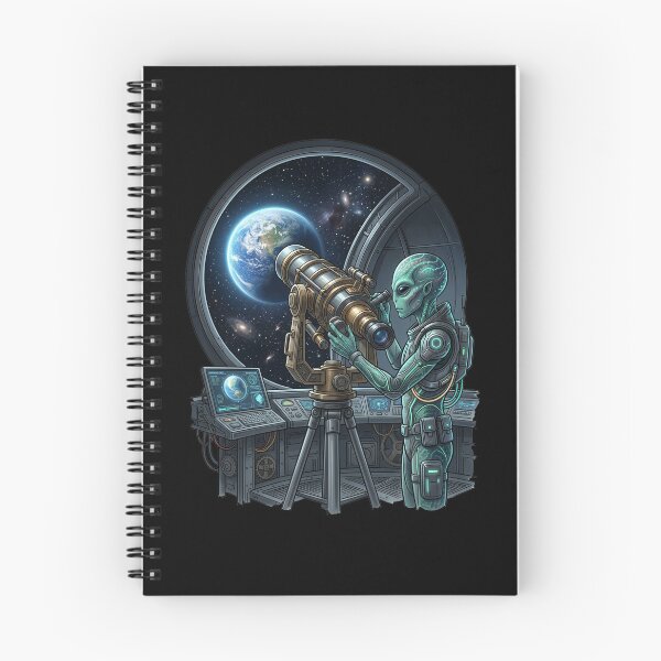 Item preview, Alien looking at Earth designed and sold by ReneMM.