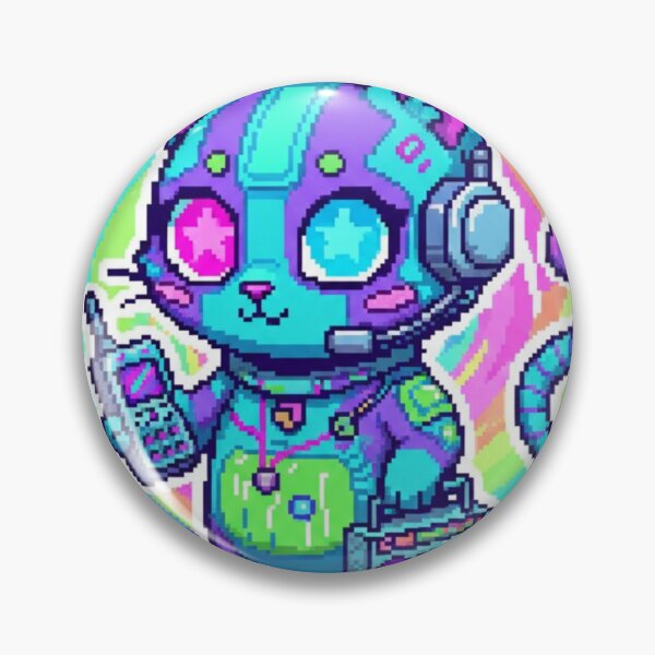 Item preview, Cyber cat designed and sold by AnonimusDesigns.