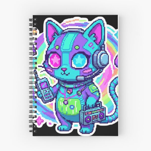 Item preview, Cyber cat designed and sold by AnonimusDesigns.
