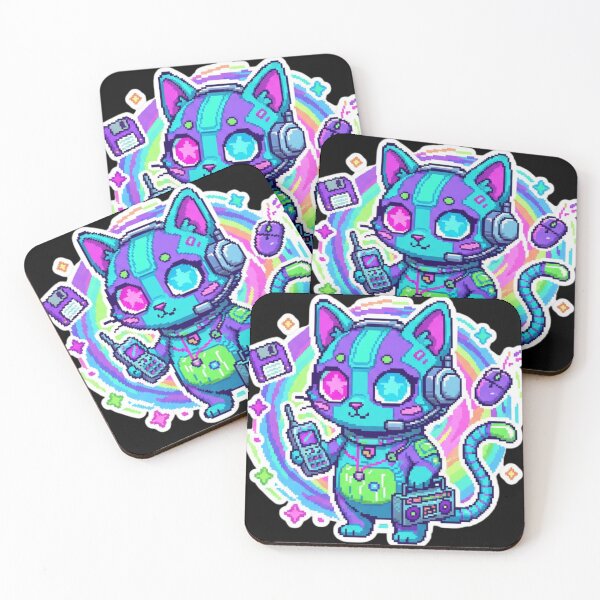 Item preview, Cyber cat designed and sold by AnonimusDesigns.