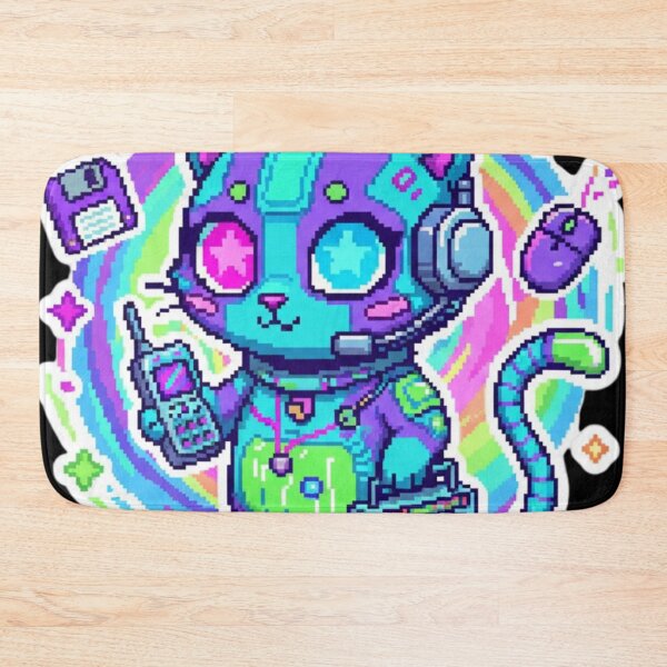 Item preview, Cyber cat designed and sold by AnonimusDesigns.