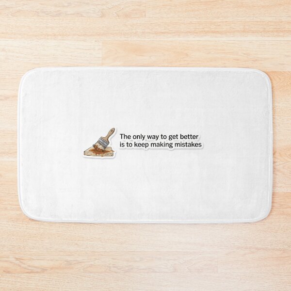 Item preview, Minimalist Art Practice Quote designed and sold by NiftyWrx.