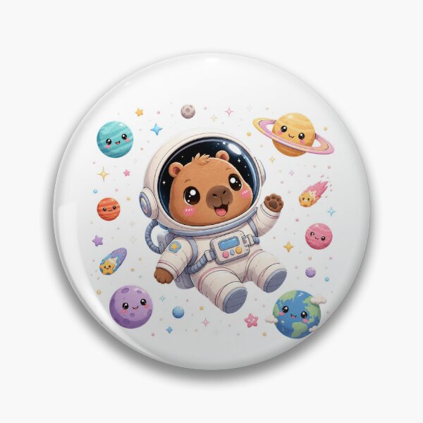 Item preview, Cute Astro Capybara Astronaut designed and sold by MySthore.