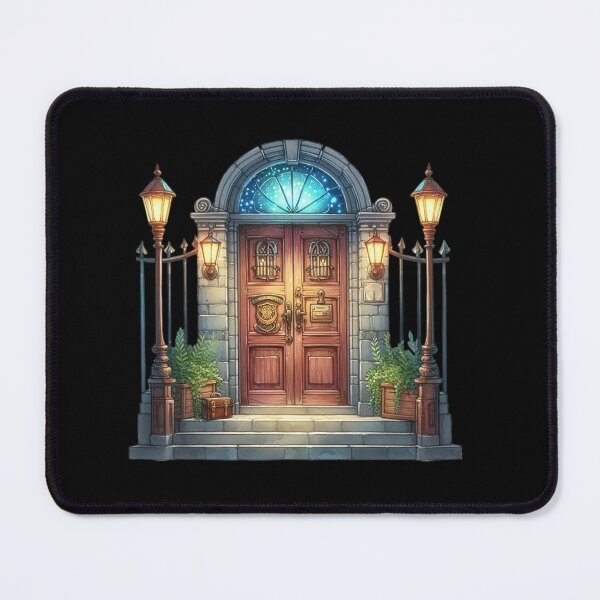 Item preview, Charming Nighttime Entrance designed and sold by Fillthegoat.