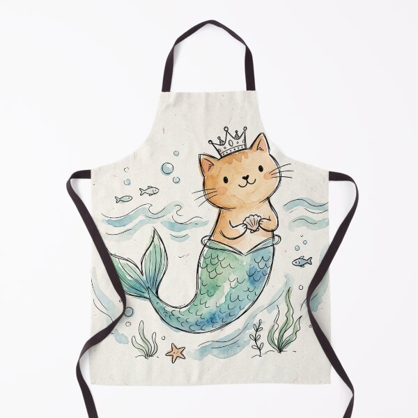 Item preview, Mermaid Cat designed and sold by ZMDW.