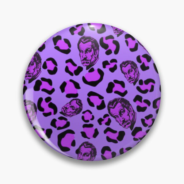 Item preview, Cheetah Print of the Vincent Price on Purple designed and sold by calypso-designs.