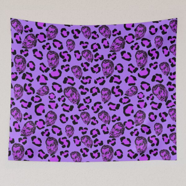 Item preview, Cheetah Print of the Vincent Price on Purple designed and sold by calypso-designs.